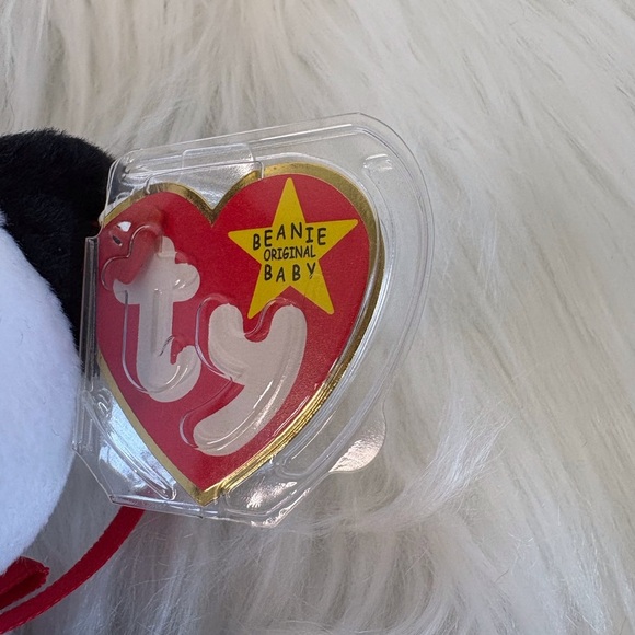 Ty Fortune 1997 Black and White Panda Beanie Baby - Picture 2 of 6
